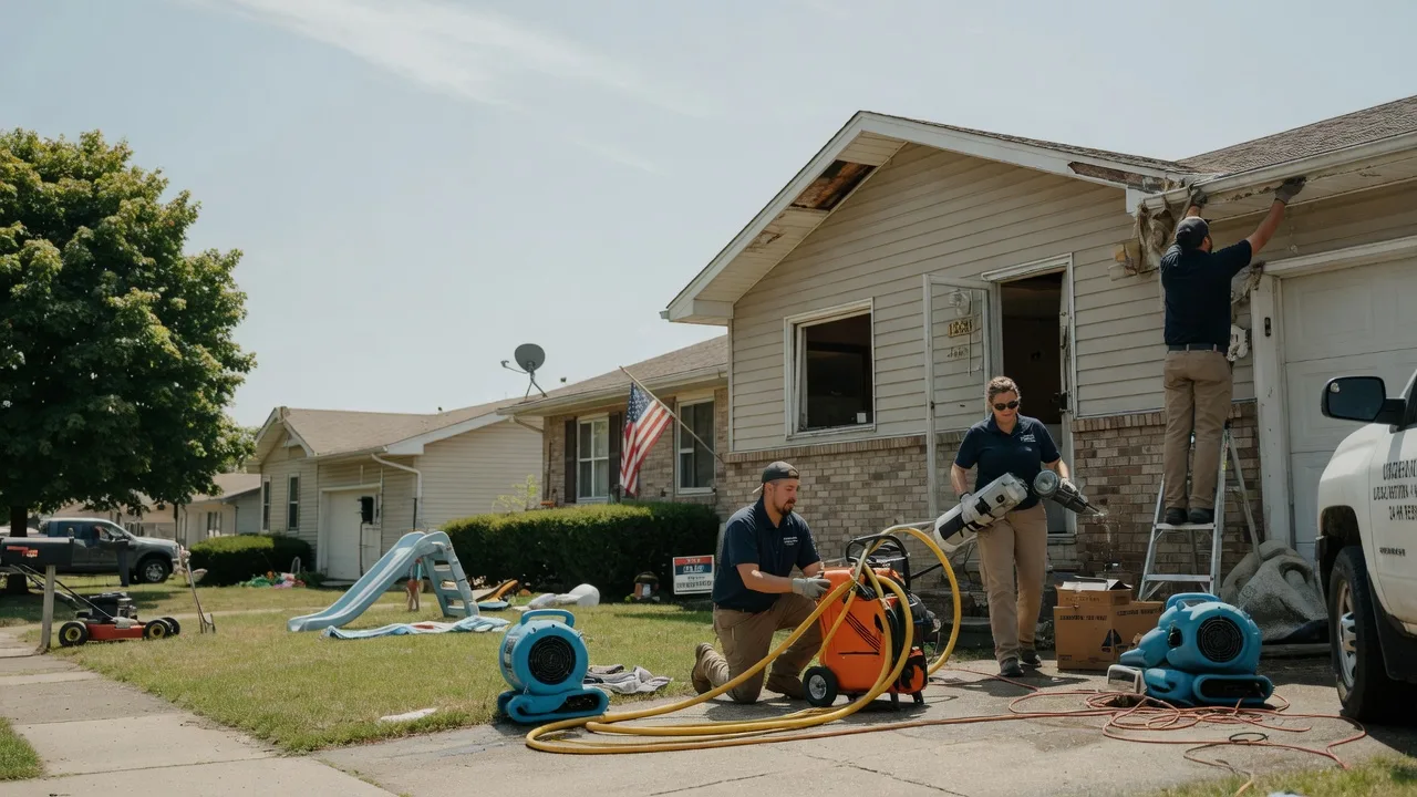 Water Damage Restoration in Gardner, IL near me